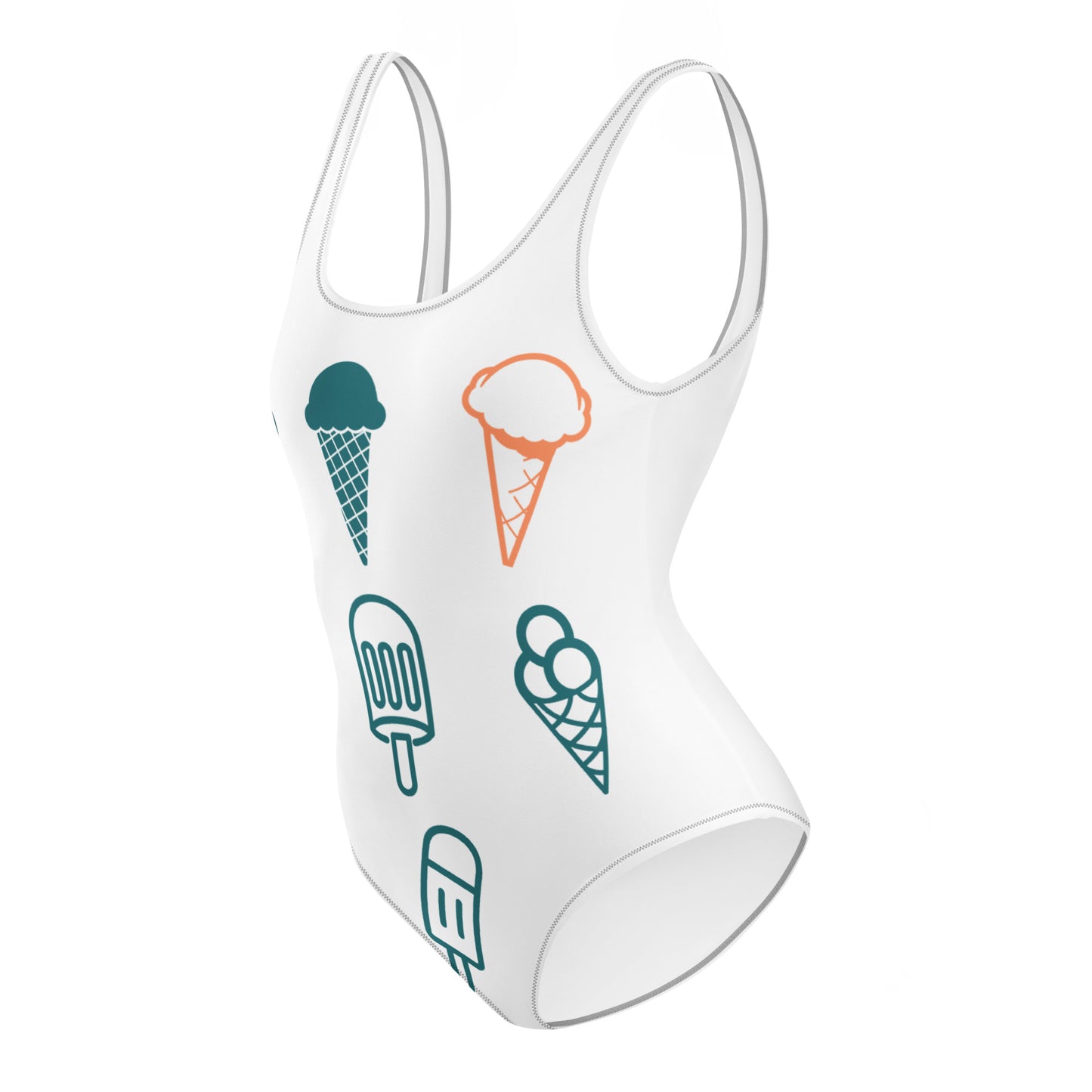 Pop Cycle WB One-Piece Swimsuit