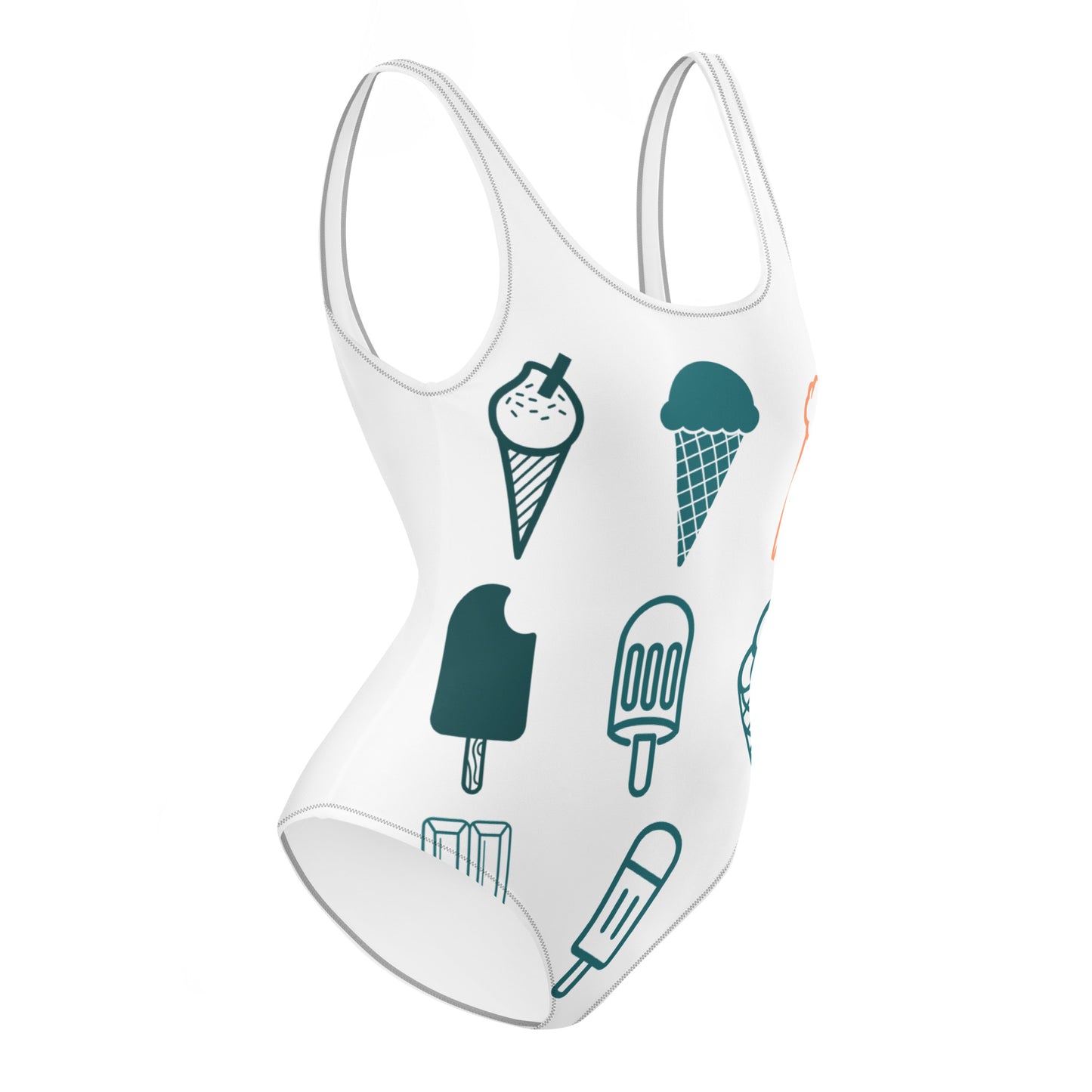 Pop Cycle WB One-Piece Swimsuit