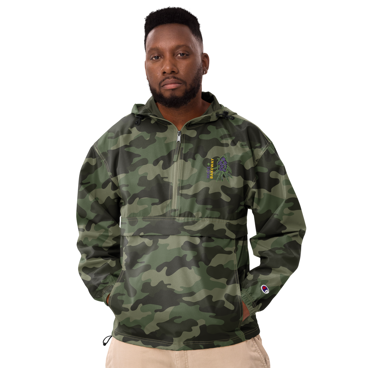 Army of Purple Haze Embroidered Champion Packable Jacket