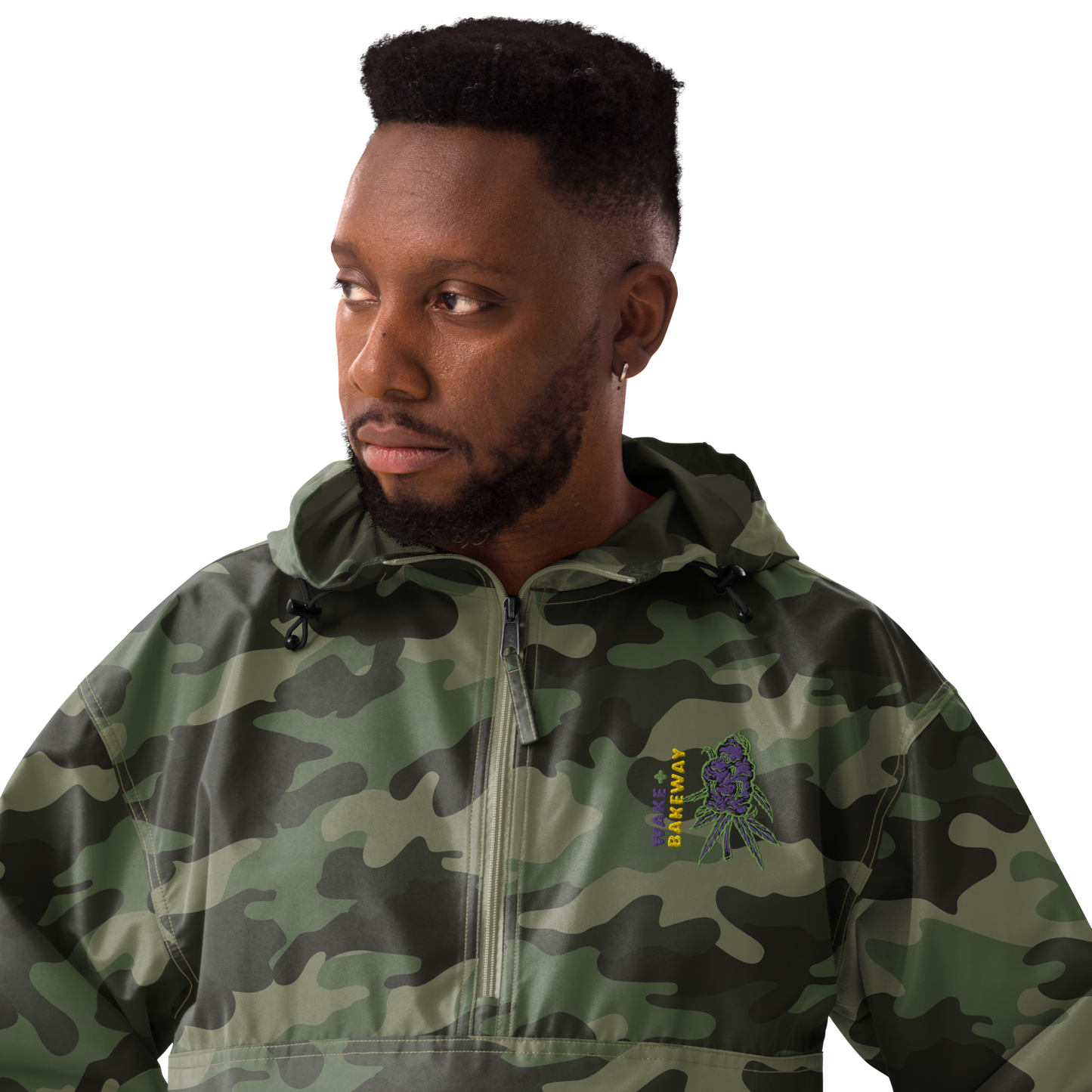 Army of Purple Haze Embroidered Champion Packable Jacket