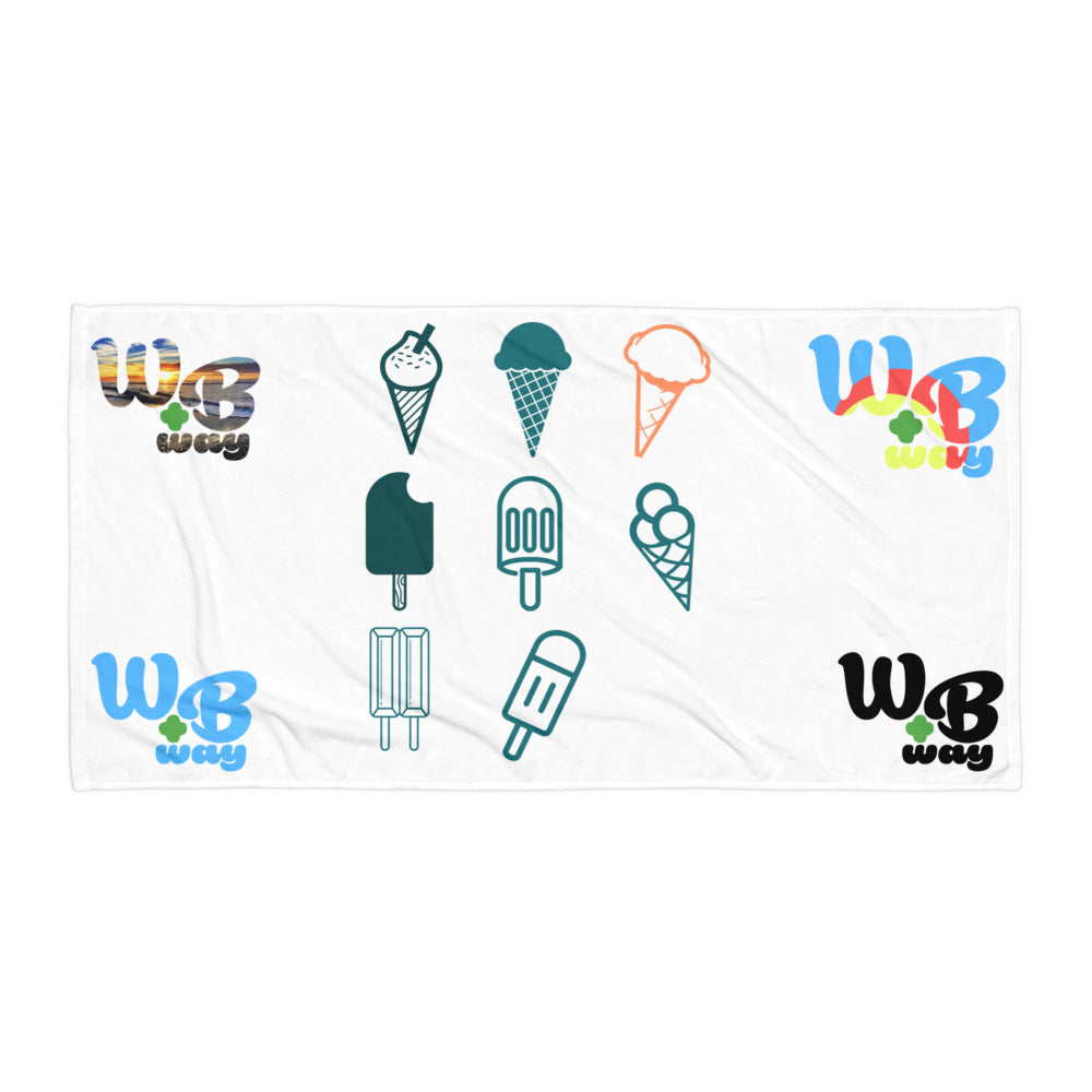 WB Pop Cycle Beach Towel