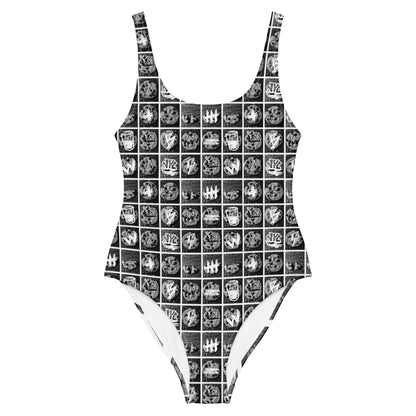 Cookies + Cream One-Piece Swimsuit