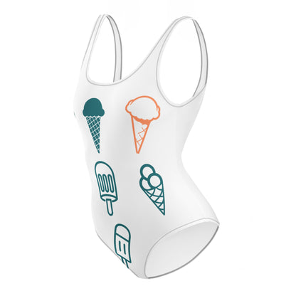 Pop Cycle WB One-Piece Swimsuit