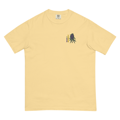 Scratch + Sniff Men’s garment-dyed heavyweight t-shirt