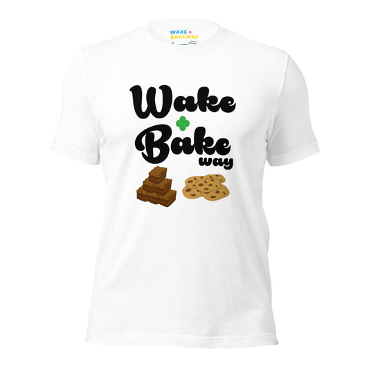 WAKE + BAKE WAY OG LOGO T-SHIRT SUN COLORS